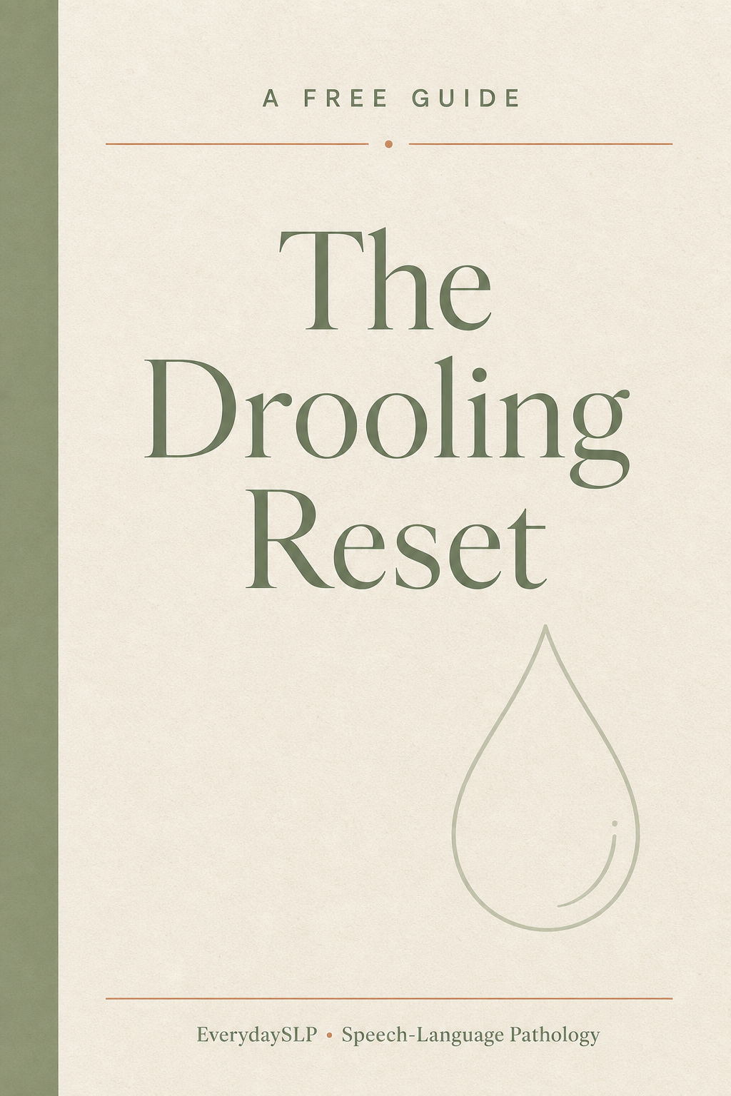 The Drooling Reset guide cover